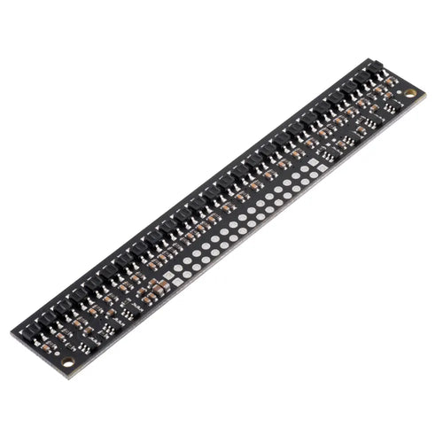 Pololu QTR-HD-25RC 反射率センサーアレイ: 25 チャンネル、4mm ピッチ、RC 出力