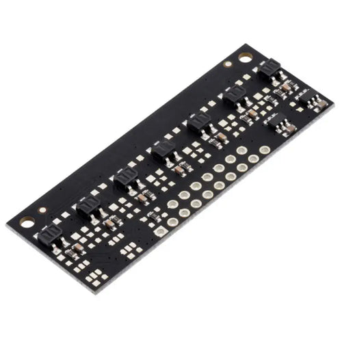 Pololu QTR-MD-07RC 反射率センサーアレイ: 7 チャンネル、8 mm ピッチ、RC 出力