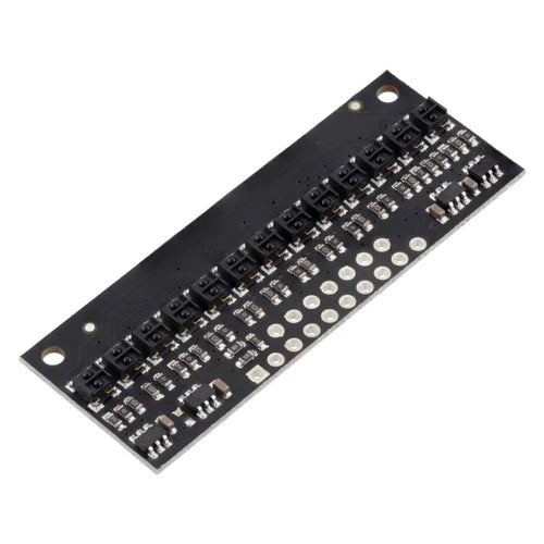 Pololu QTRX-HD-13A 反射率センサーアレイ: 13 チャンネル、4mm ピッチ、アナログ出力、低電流