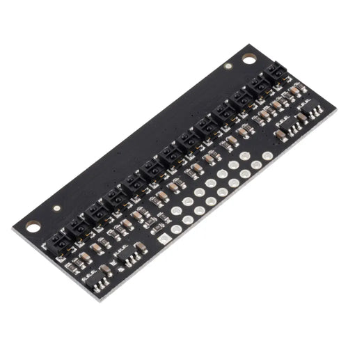 Pololu QTRX-HD-13RC 反射率センサーアレイ: 13 チャンネル、4mm ピッチ、RC 出力、低電流