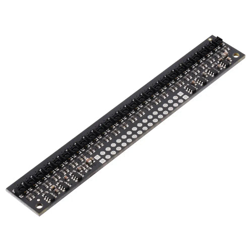 Pololu QTRX-HD-25A 反射率センサーアレイ: 25 チャンネル、4mm ピッチ、アナログ出力、低電流