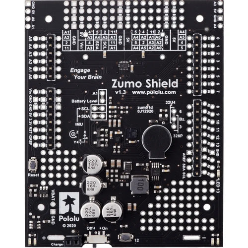 Arduino 用 Pololu Zumo シールド、V1.3