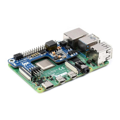 Waveshare Raspberry Pi 3B+ / 4B用 PoE HAT (E) 802.3af準拠