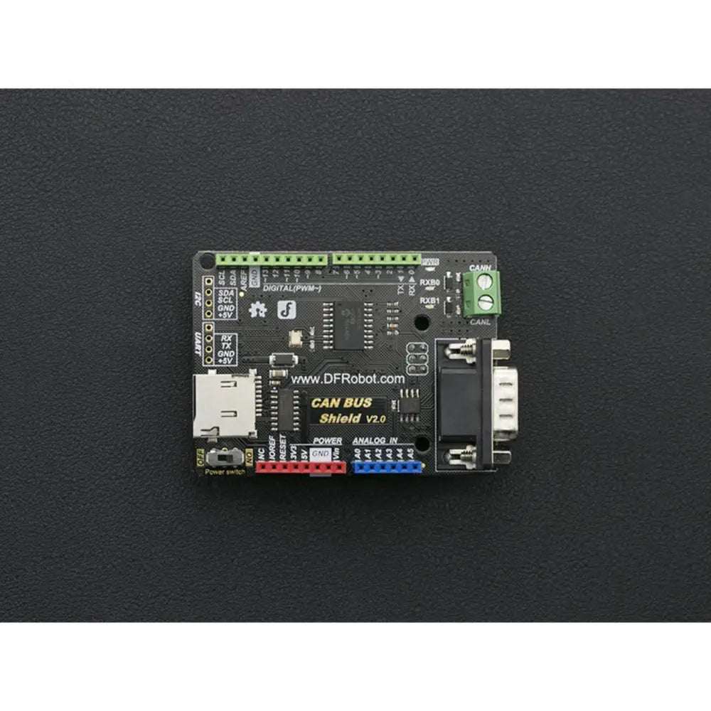 Arduino Unoマイクロコントローラ用 CAN-BUS V2.0シールド