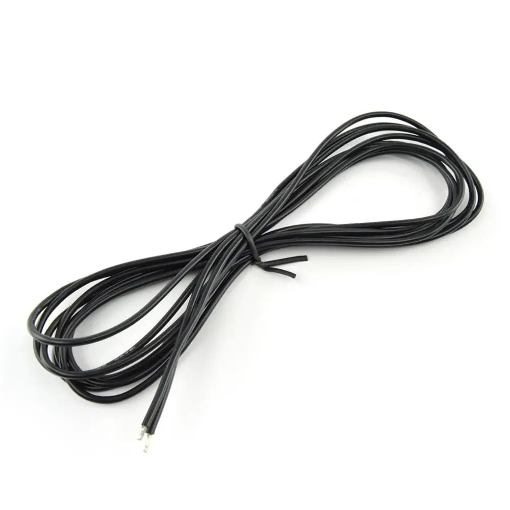 ブラックシリコンワイヤー　AWG18（3m）