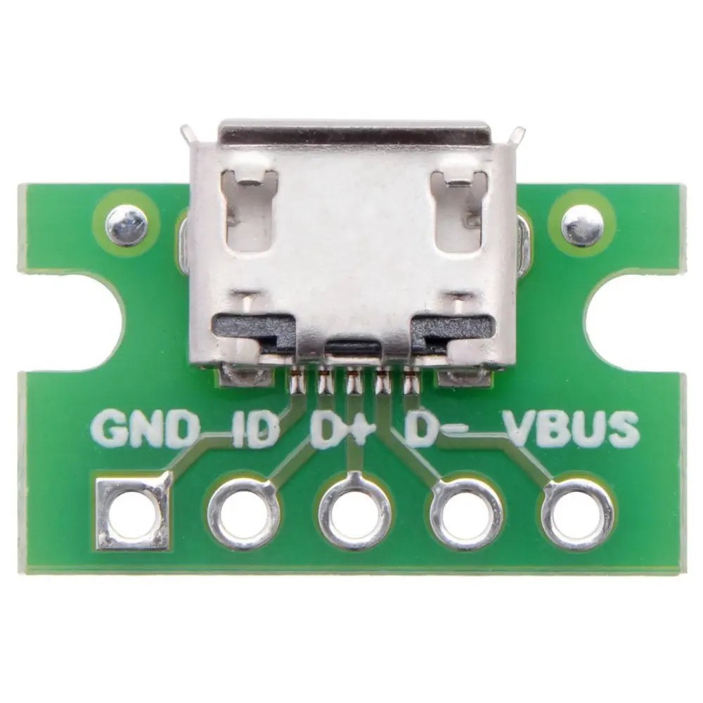 USB Micro-Bコネクタブレークアウトボード