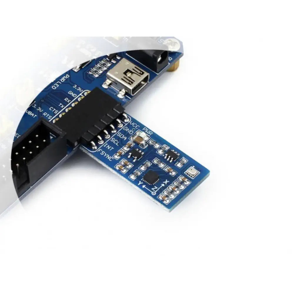 IMU 10 DOF ±16g 3軸加速度計センサ ±2000 °/s ジャイロ/磁気計/気圧計
