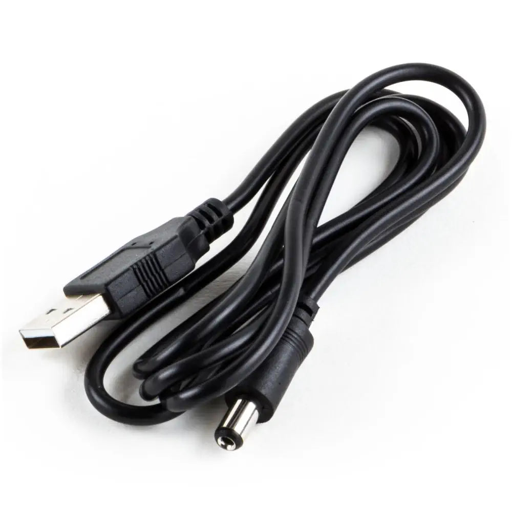 3フィートUSB-5.5mmバレルジャック間アダプタ