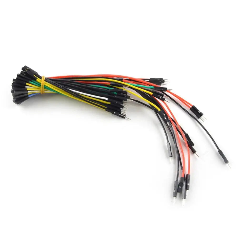 アソートシリコンワイヤジャンパ22 AWG 65個（オス / メス）