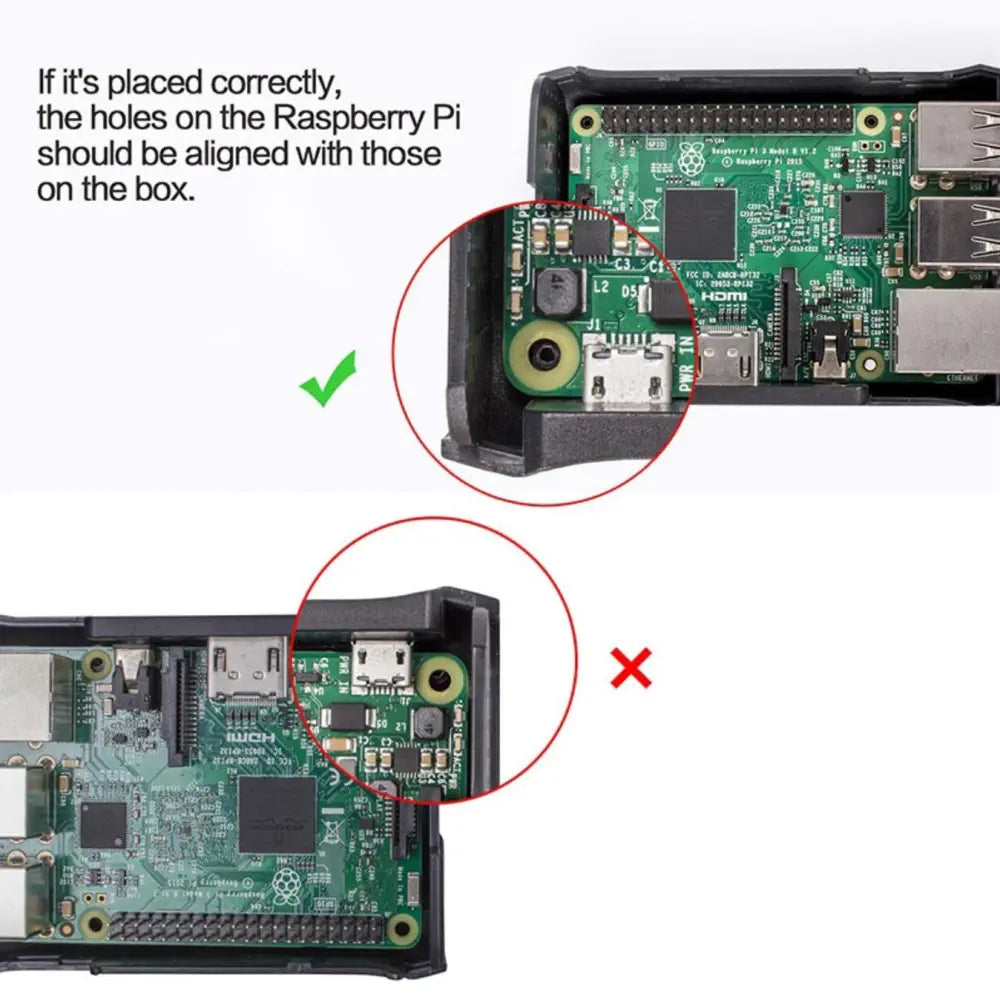 ABS ケース Raspberry Pi（2/3 & B+）用 ファン付き