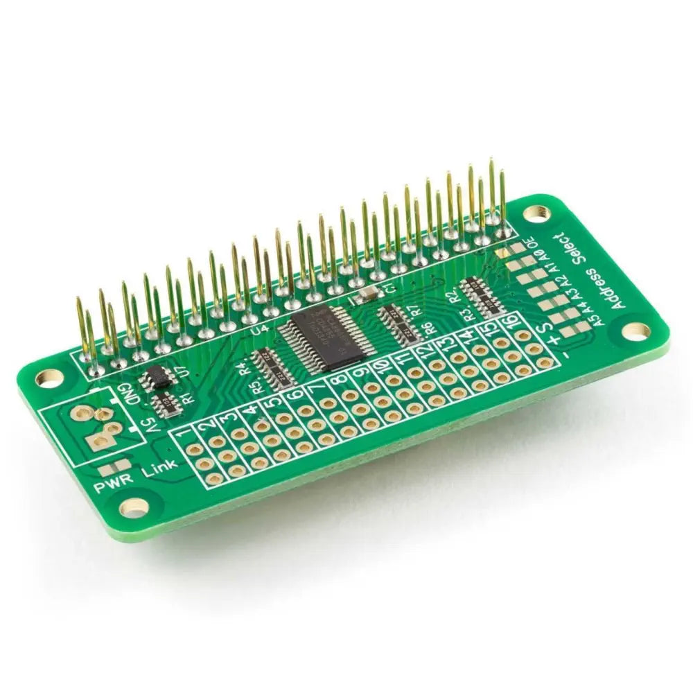 16チャンネル 12ビット PWM サーボ ドライバー Raspberry Pi Zero用