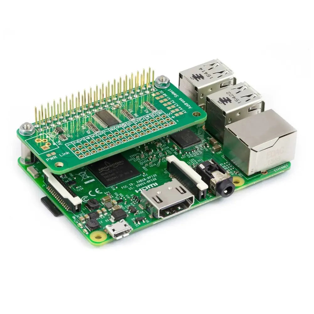 16チャンネル 12ビット PWM サーボ ドライバー Raspberry Pi Zero用