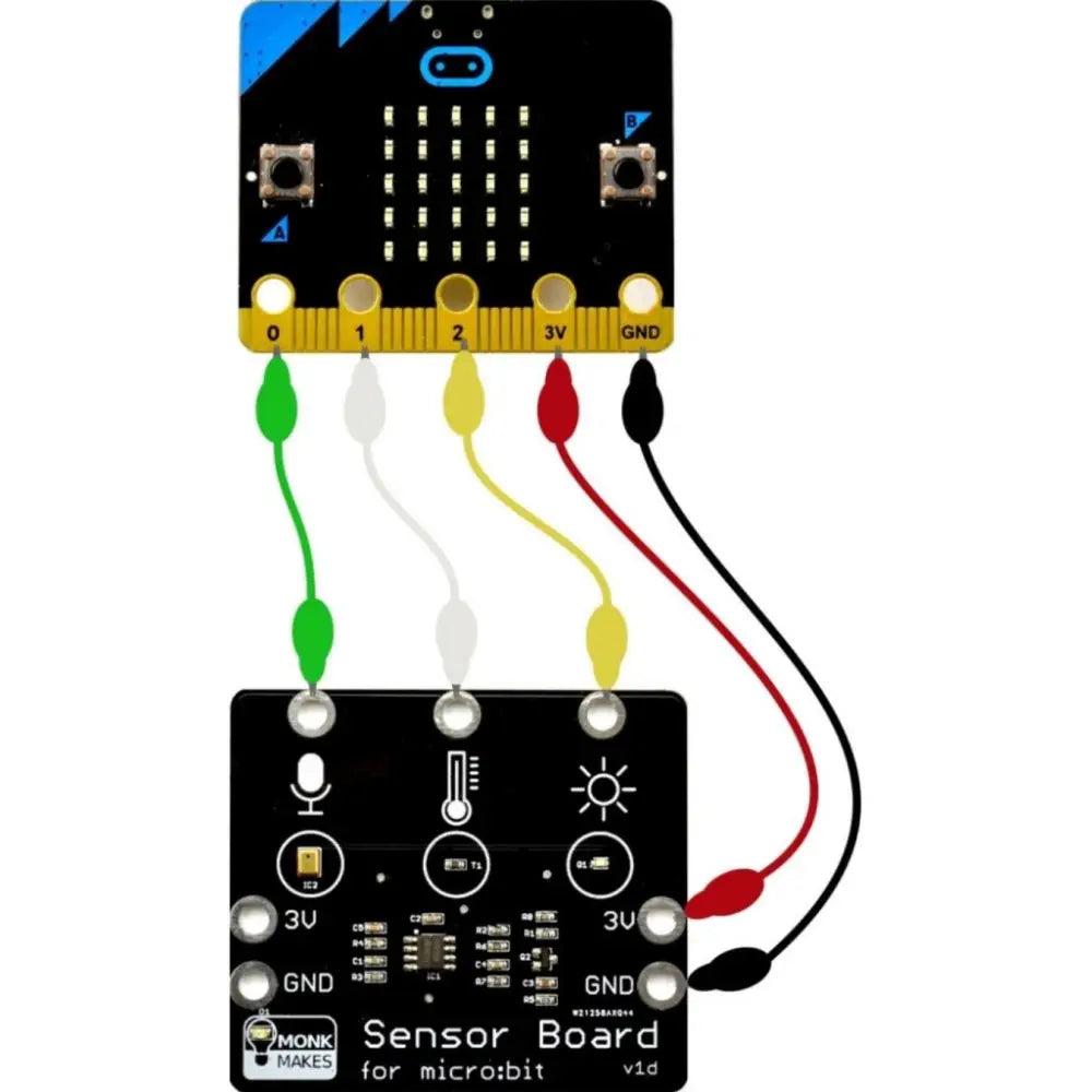 MICRO：BIT用Monk Makes センサボード