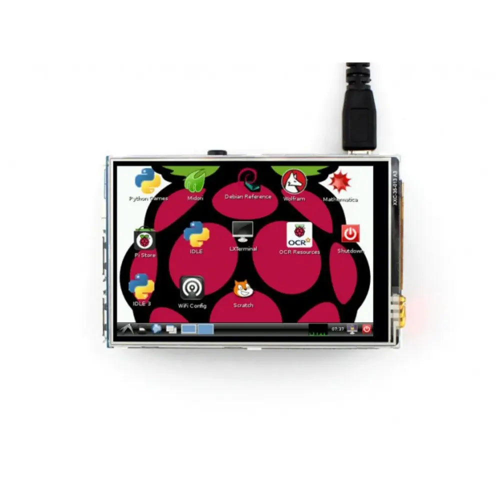 Raspberry Pi 用 3.5" TFT LCD 320x480 タッチディスプレイ