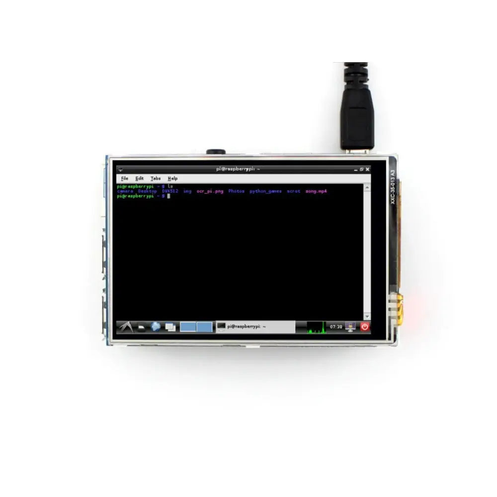Raspberry Pi 用 3.5" TFT LCD 320x480 タッチディスプレイ