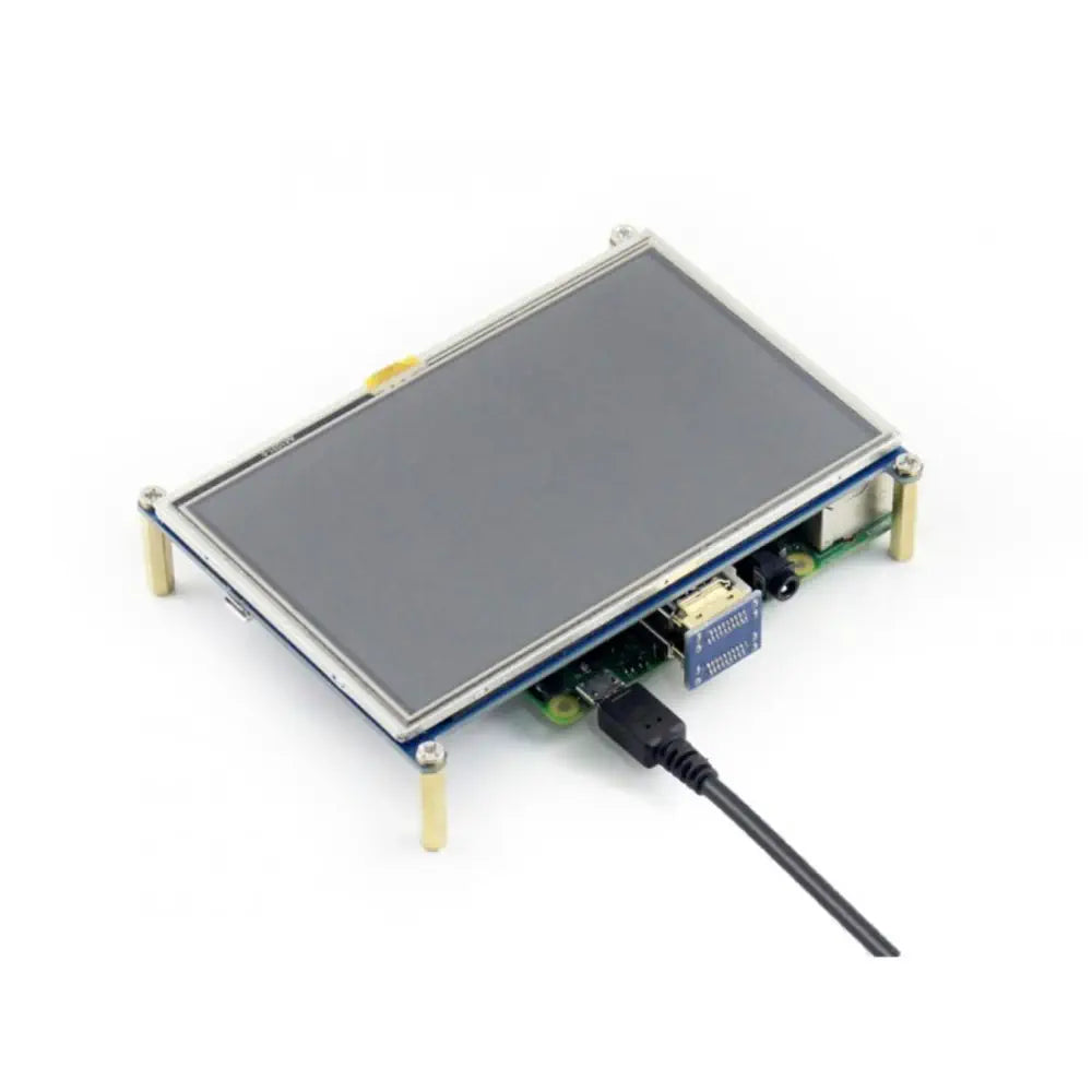 Raspberry Pi用　5 inch　抵抗性のタッチスクリーンLCD