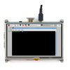 Raspberry Pi用　5 inch　抵抗性のタッチスクリーンLCD