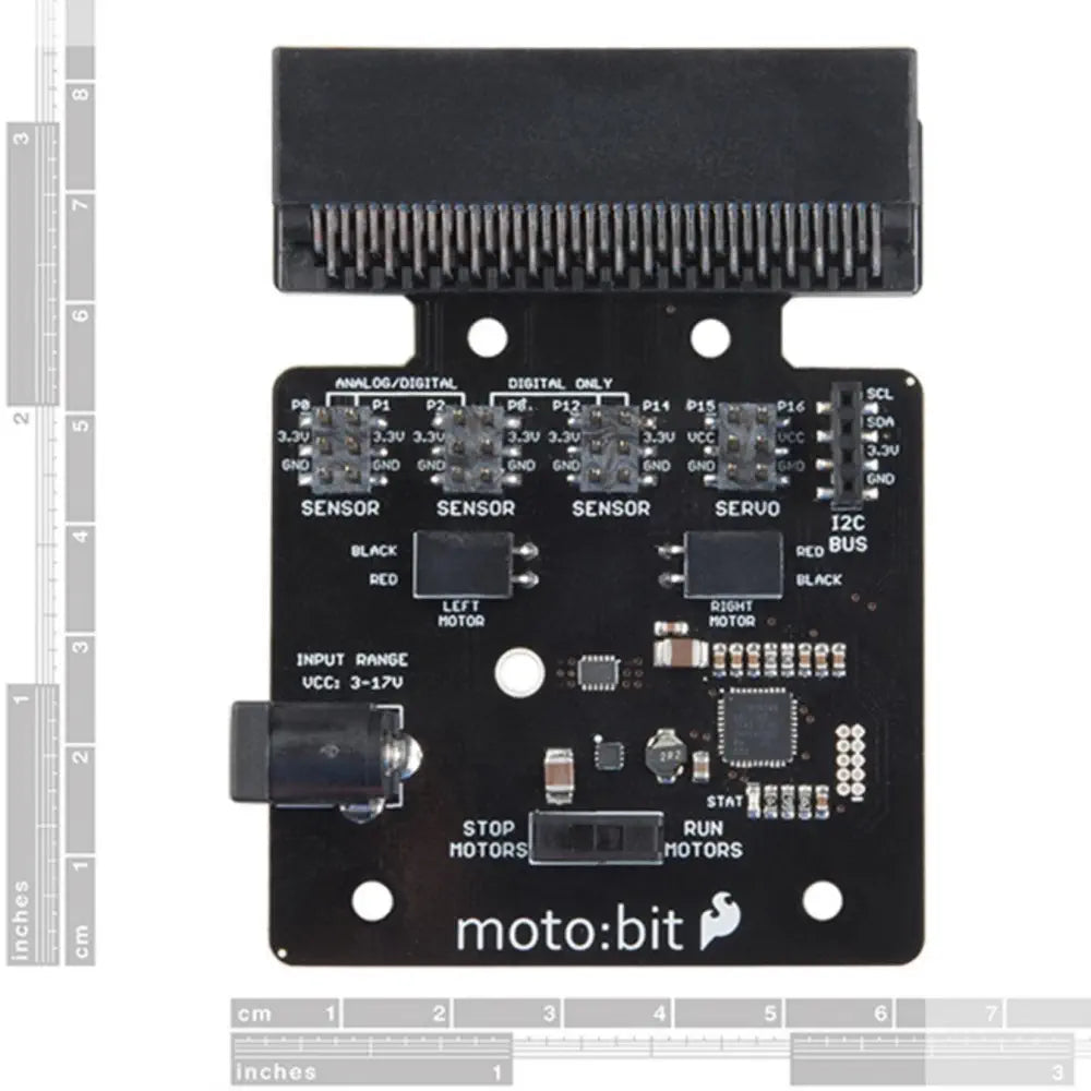 SparkFun moto:bit ボード (Qwiic)