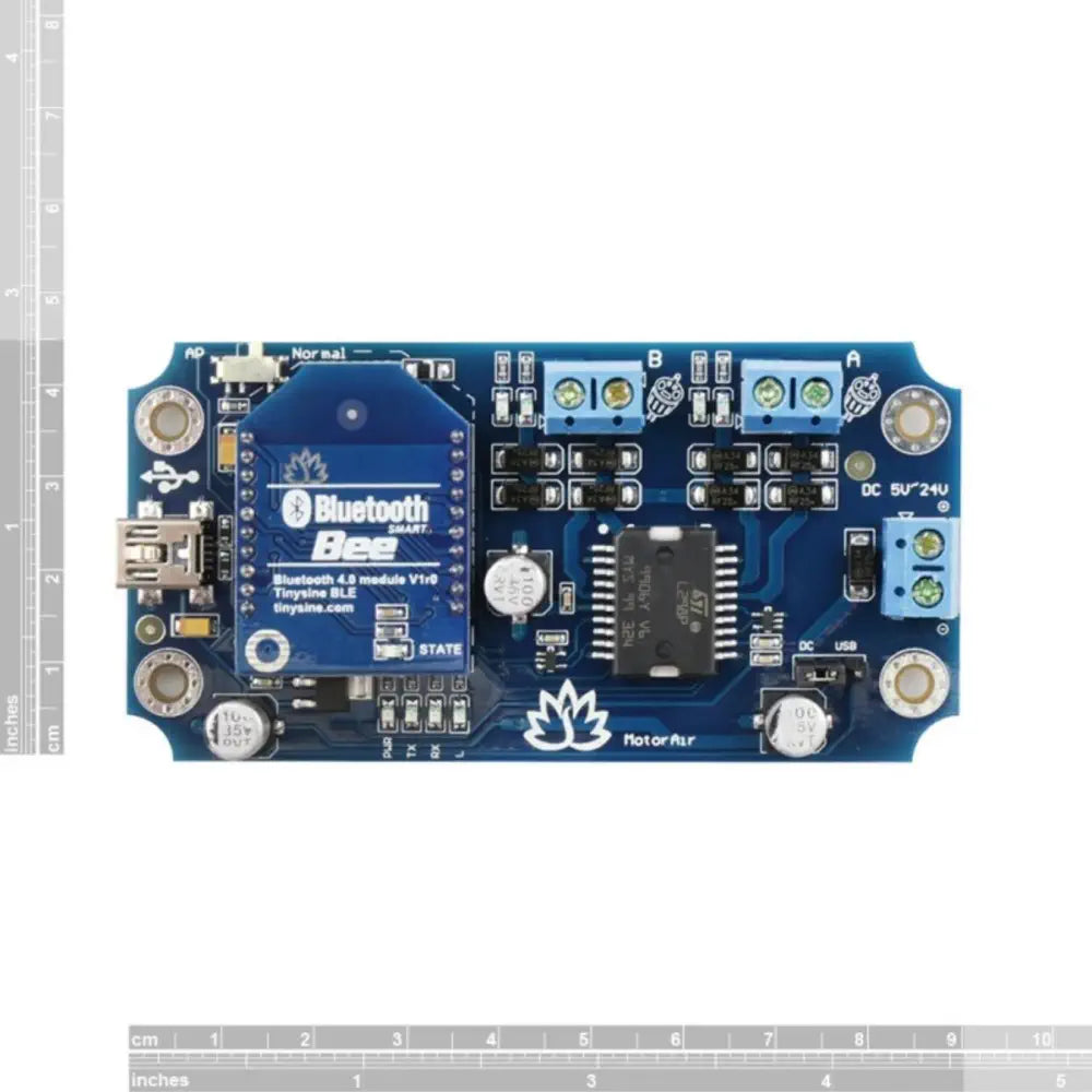 MotorAir v2 - Bluetooth デュアルモータドライバ スマートフォンリモートコントロールキット