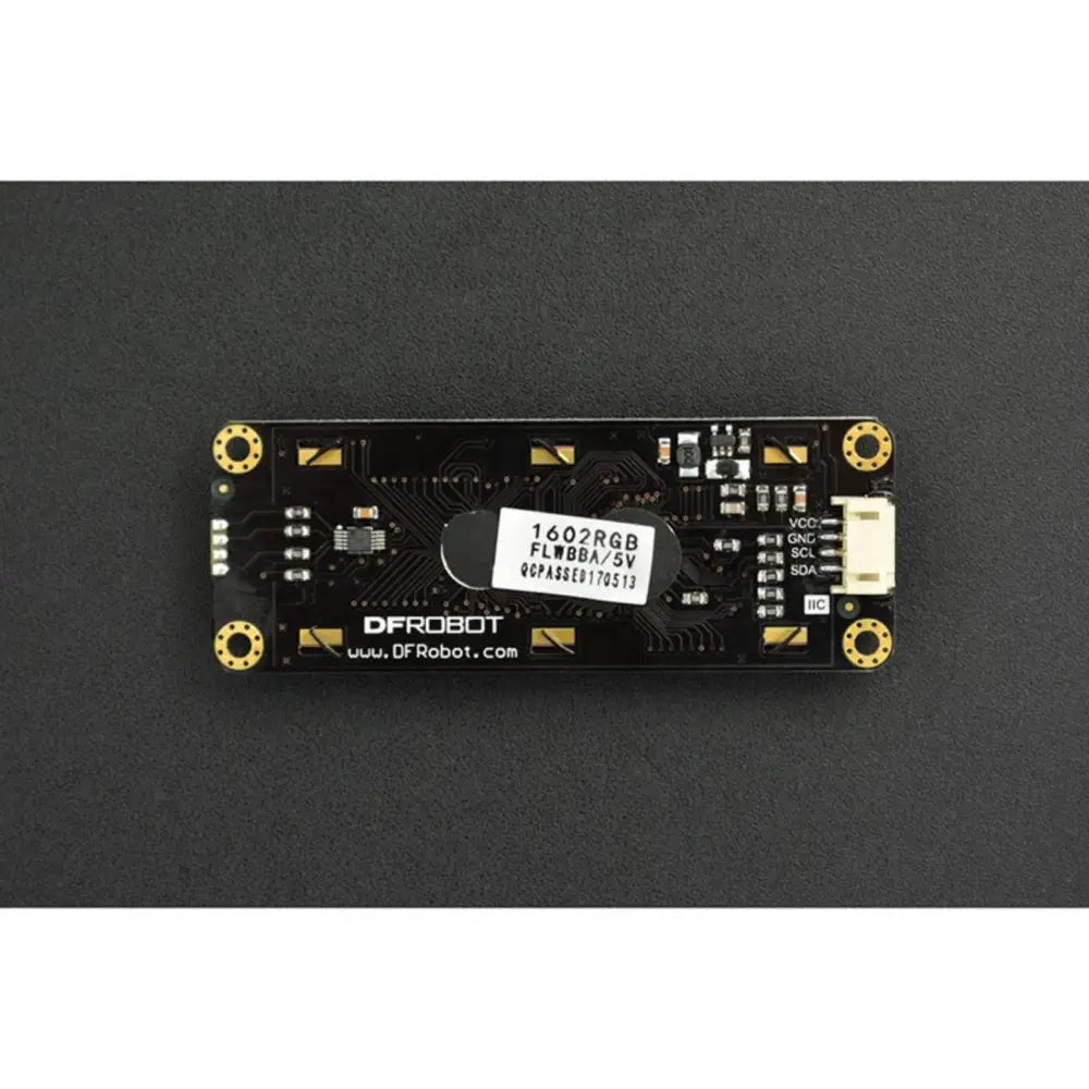Gravity I2C 16 x 2 Arduino LCD（RGBバックライトディスプレイ付き）