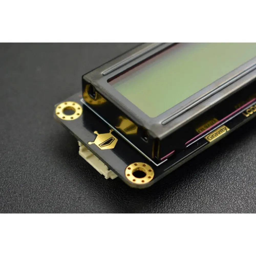 Gravity I2C 16 x 2 Arduino LCD（RGBバックライトディスプレイ付き）