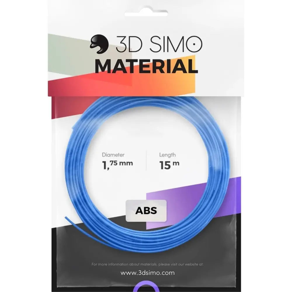 3DsimoプリントペンABS 1.75mmフィラメントパック（ブルー/グリーン/イエロー）