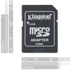 Kingston 32GB SD / MicroSDメモリカード、アダプタ付き