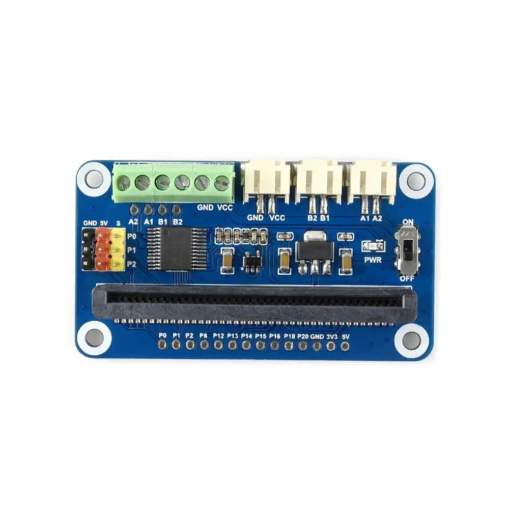 micro:bit用モータおよびサーボドライバブレイクアウト