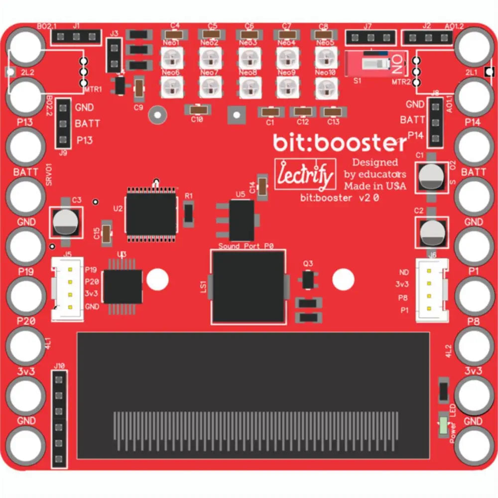 Lectrify　micro:bit用bit:boosterモジュール