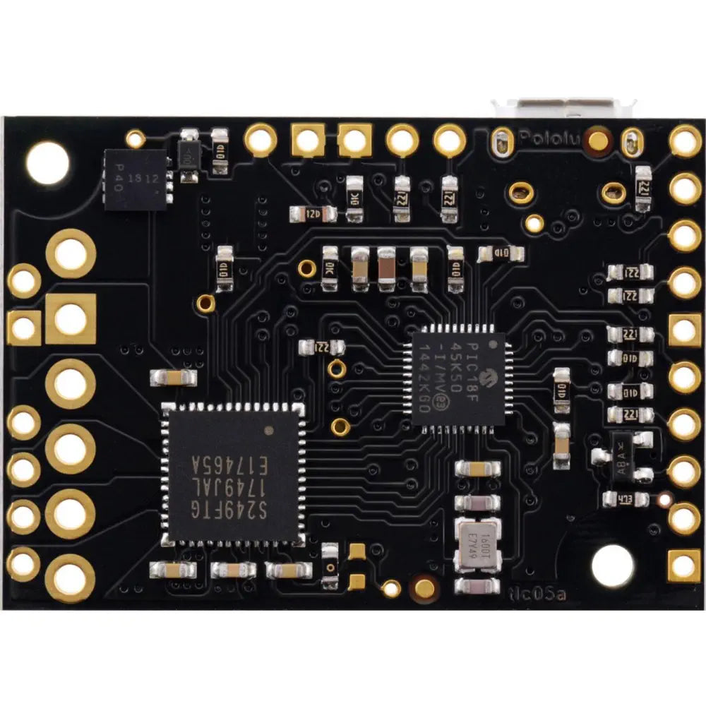 Tic T249 USBマルチインターフェースステッピングモーターコントローラー（はんだ付け）