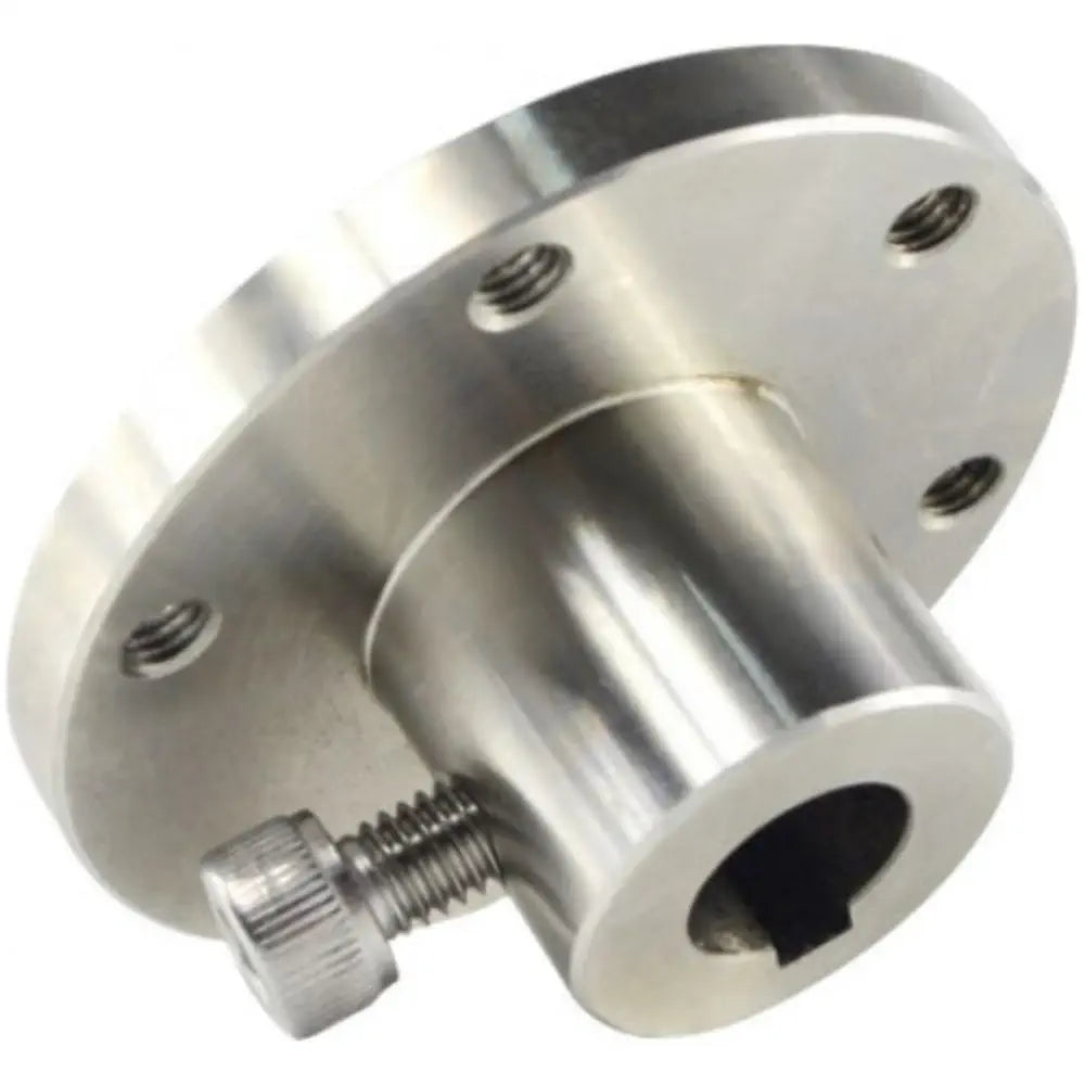 12mm シャフトユニバーサルステンレス取付キーハブ