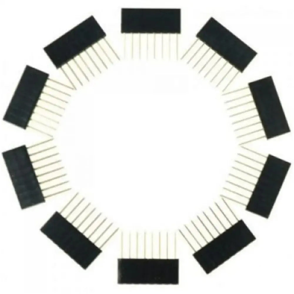 Arduino用 8ピン積み重ね可能なヘッダ（10個入り）