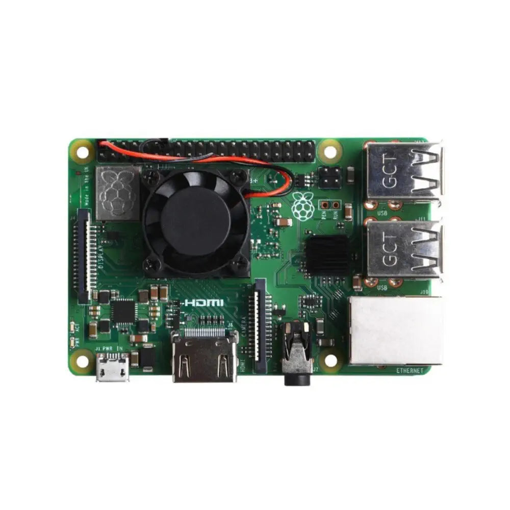 52Pi冷却ファン（Raspberry Pi 3B+/3B/2B/B+用ヒートシンクキット付き）
