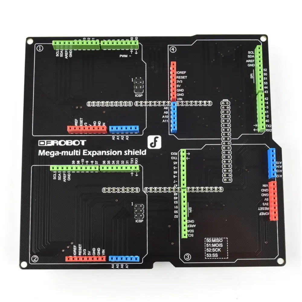 マルチ Arduino メガ拡張シールド