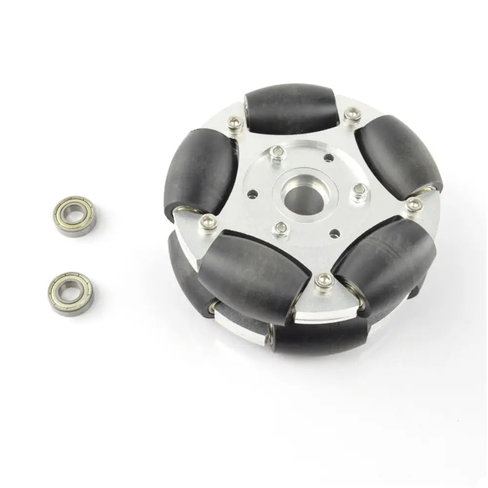 127mm ヘビーデューティ アルミ構造全方向型ホイール ベアリングローラー付き