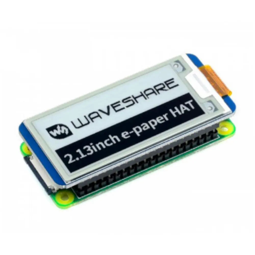 Raspberry Pi用 Waveshare 2.13インチ 電子ペーパ ー HAT 250 x 122