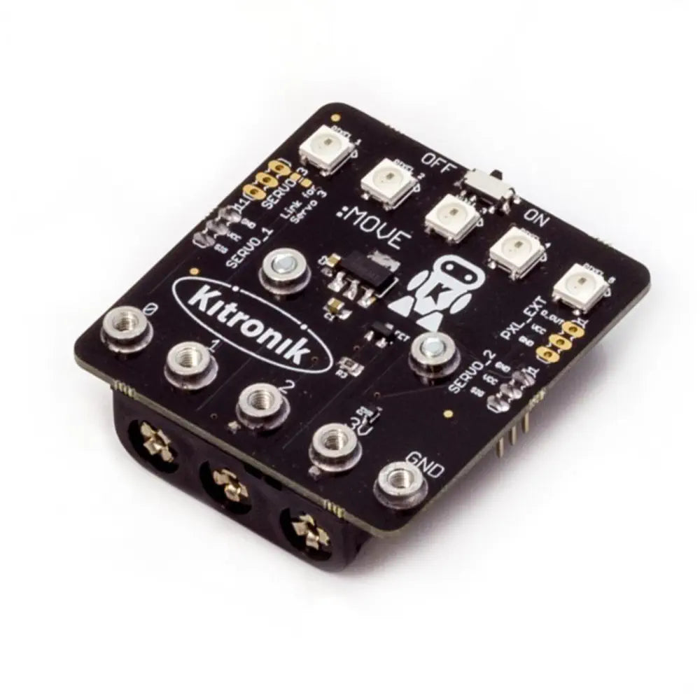 Kitronik MOVE Mini用Servo:Liteボード