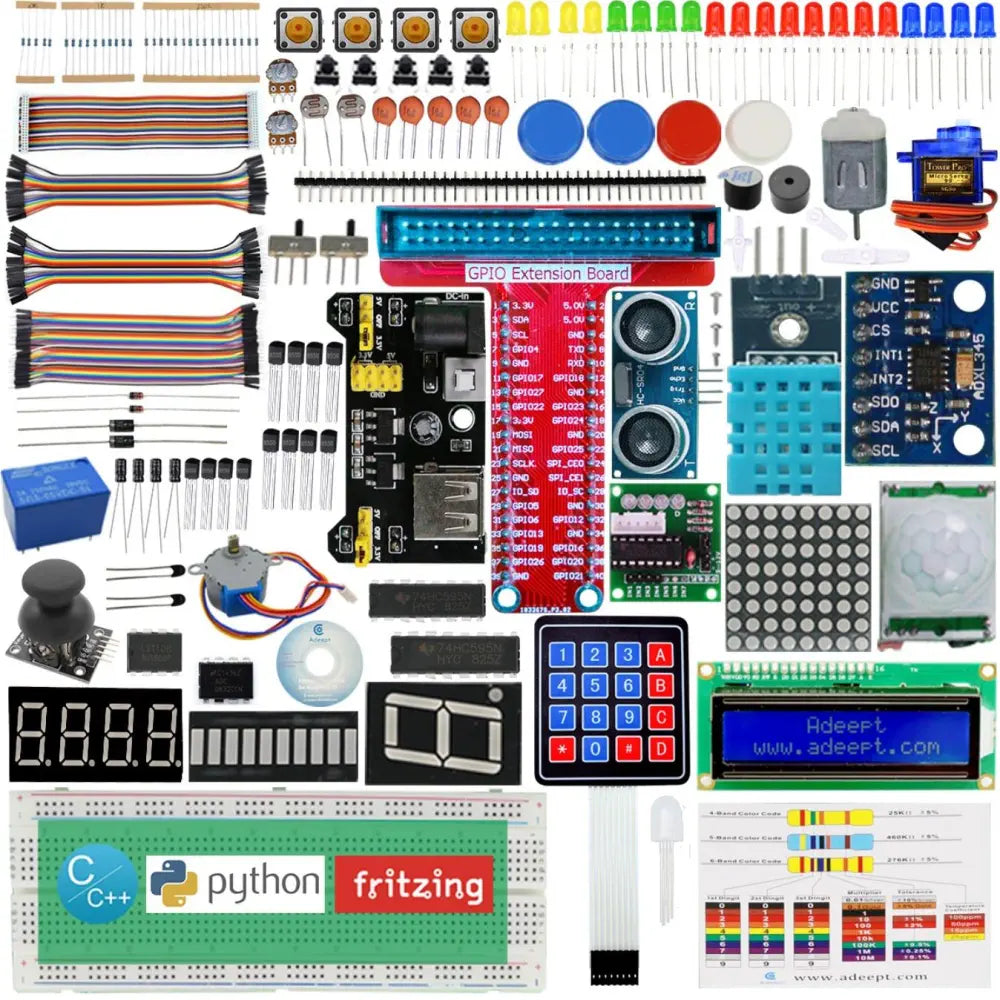 Raspberry Pi用Adeept Ultimate 初心者向け学習キット