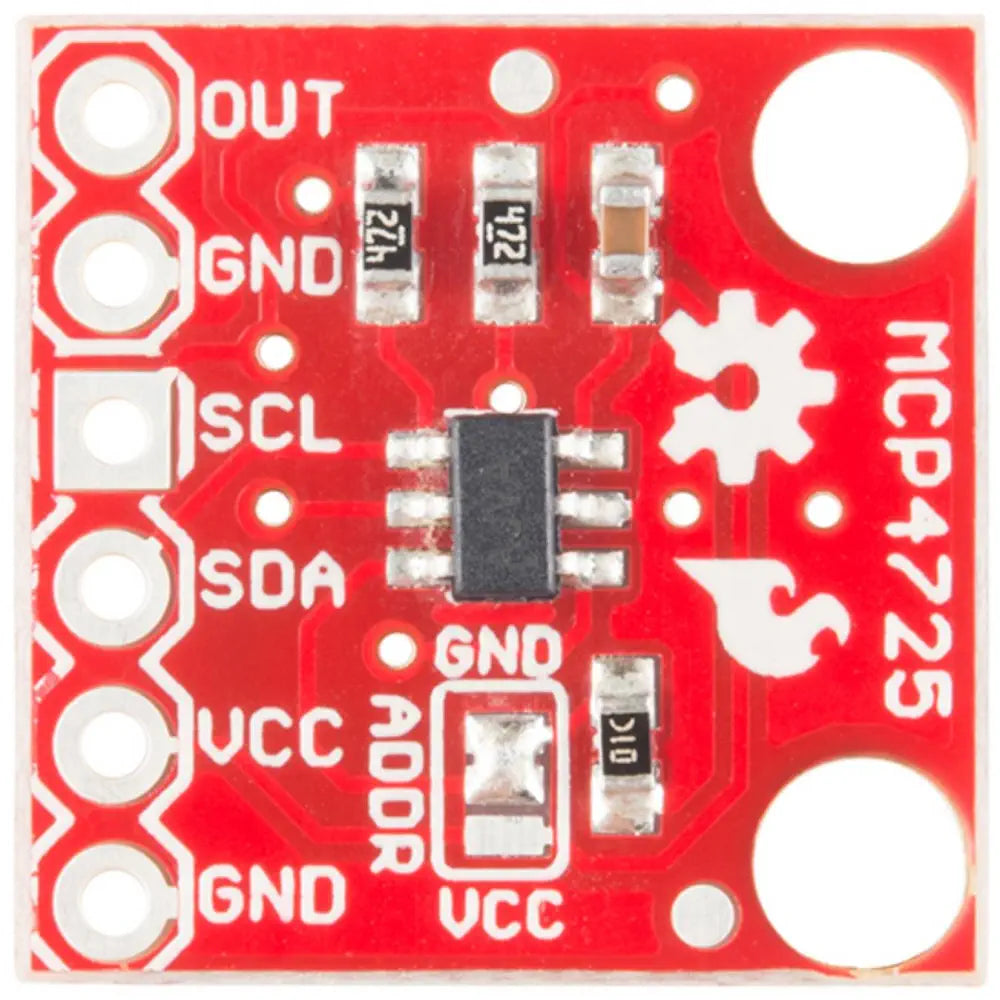 MCP4725 I2C DAC用 ブレイクアウトボード