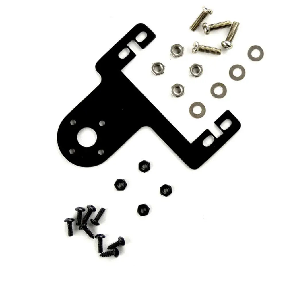 Lynxmotion ASB-14B アルミニウム サーボ サイドマウントブラケット 1個パック (艶消し)