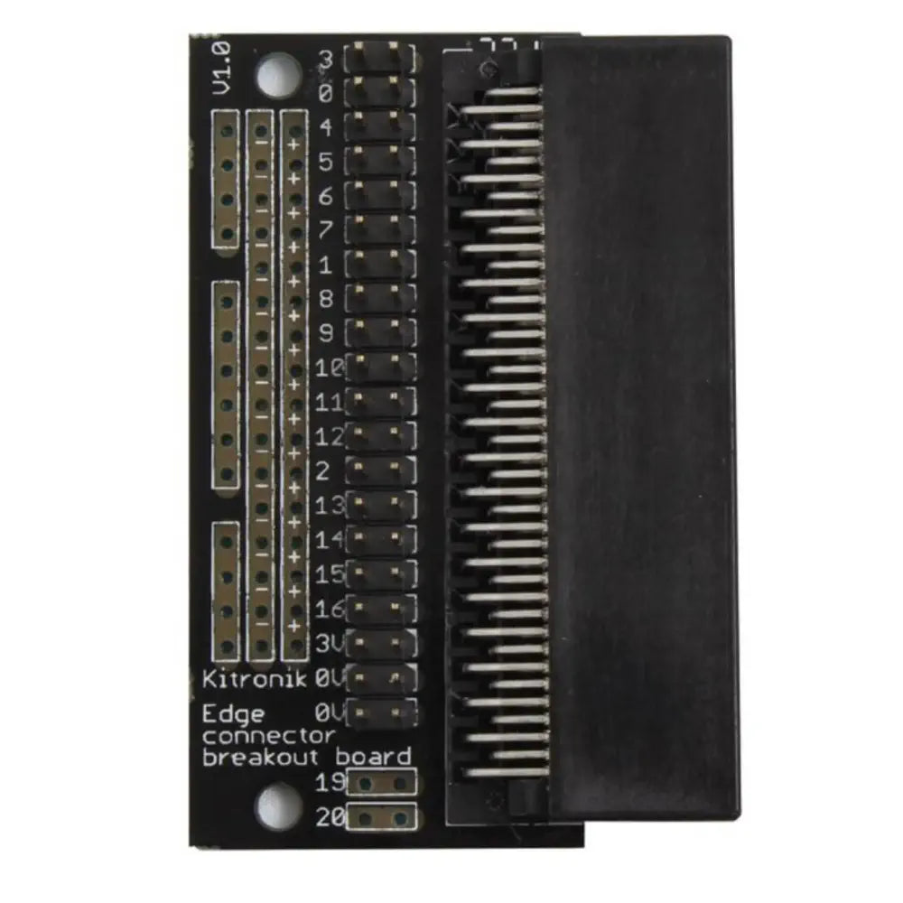 Kitronik BBC micro：bit用エッジコネクタブレークアウトボード（組立て済み）