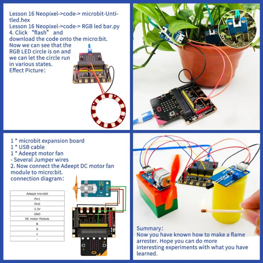 Adeept BBC micro:bit センサ・スタータキット