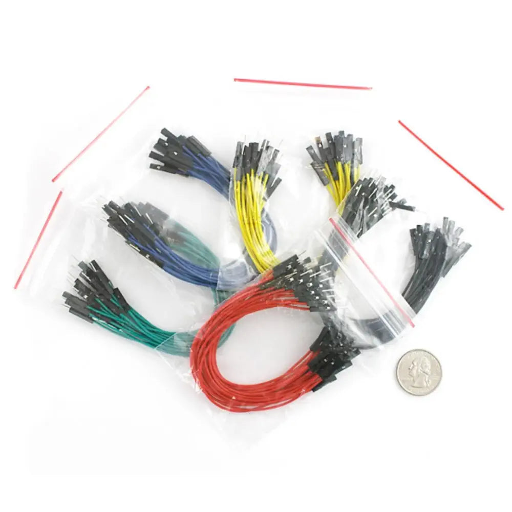 プレミアム ジャンパー線 6インチ (15.5cm)  M/F 100本パック