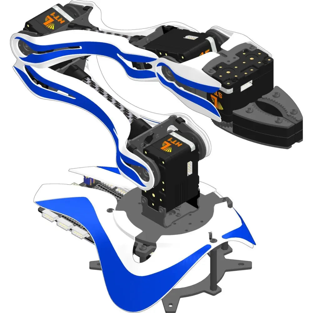 Lynxmotion SES-V2 ロボットアーム (4 DoF) ステッカーセット (7色)