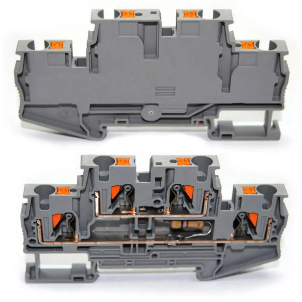 Industrial Shields DINレール 500Ω 4～20mA  0～10VDC