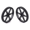 Pololu 一般的なサーボスプライン用 ホイール ペア（25T 5.8 mm）70 x 8 mm（ブラック）