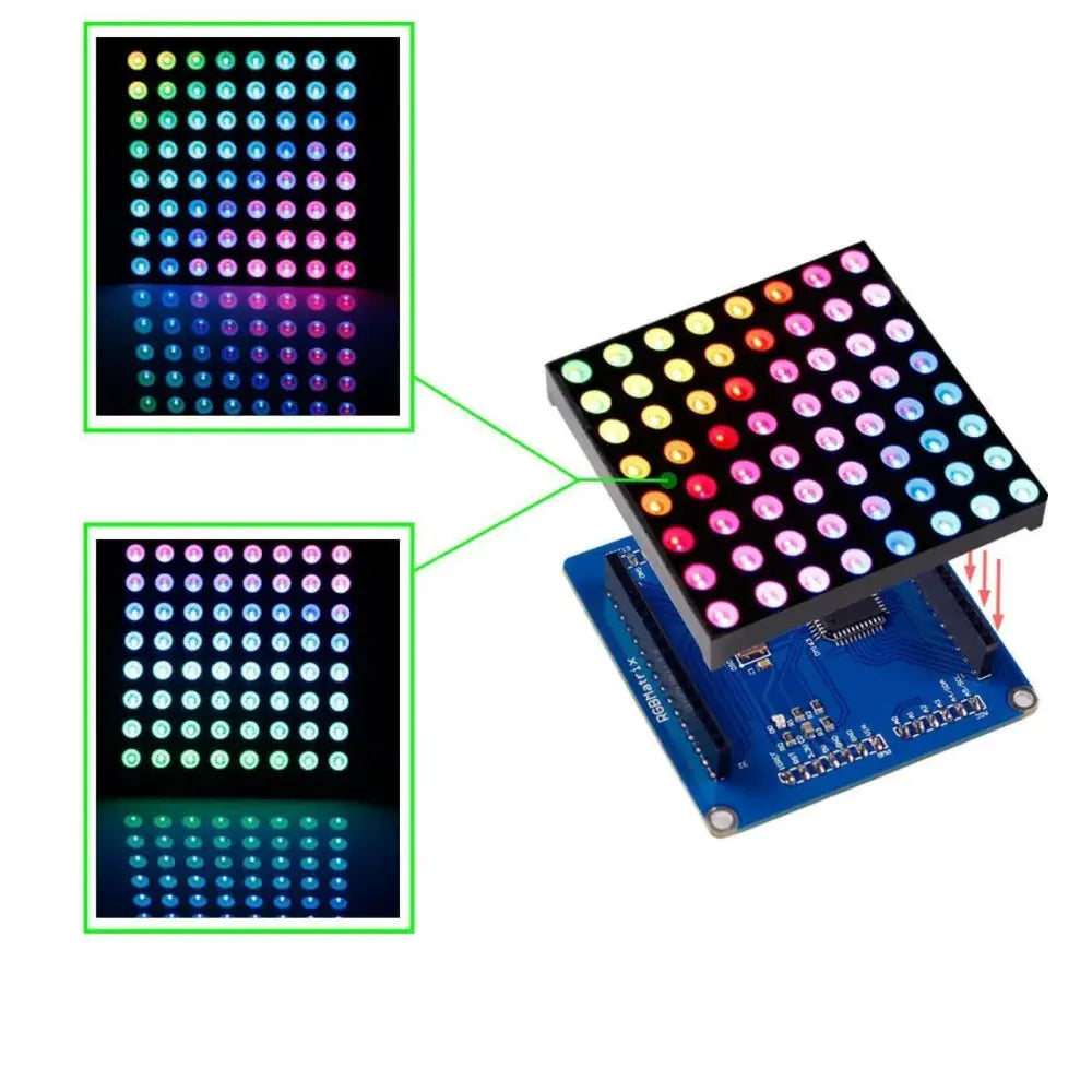 フルカラーRGB LEDマトリックスドライバシールド+ RGBマトリックススクリーン