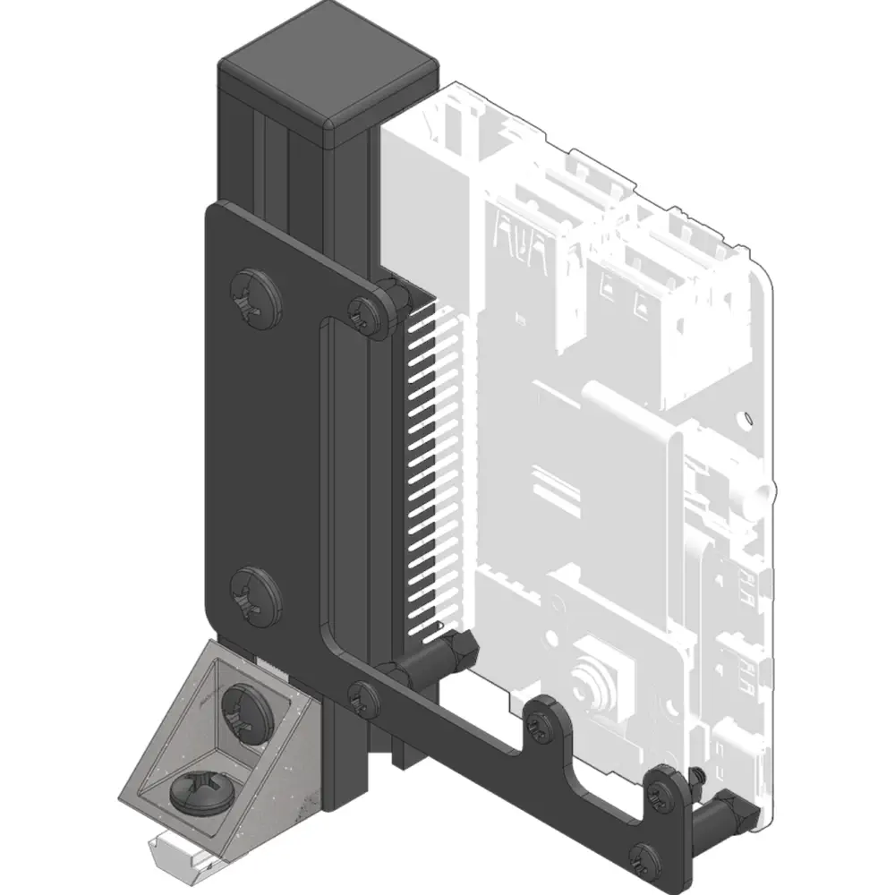 Lynxmotion SES-V2 コンベヤ HD Raspberry Pi用 拡張マウント