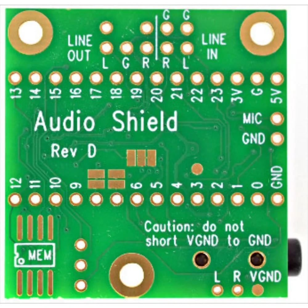 Teensy4.x用 オーディオアダプタボード