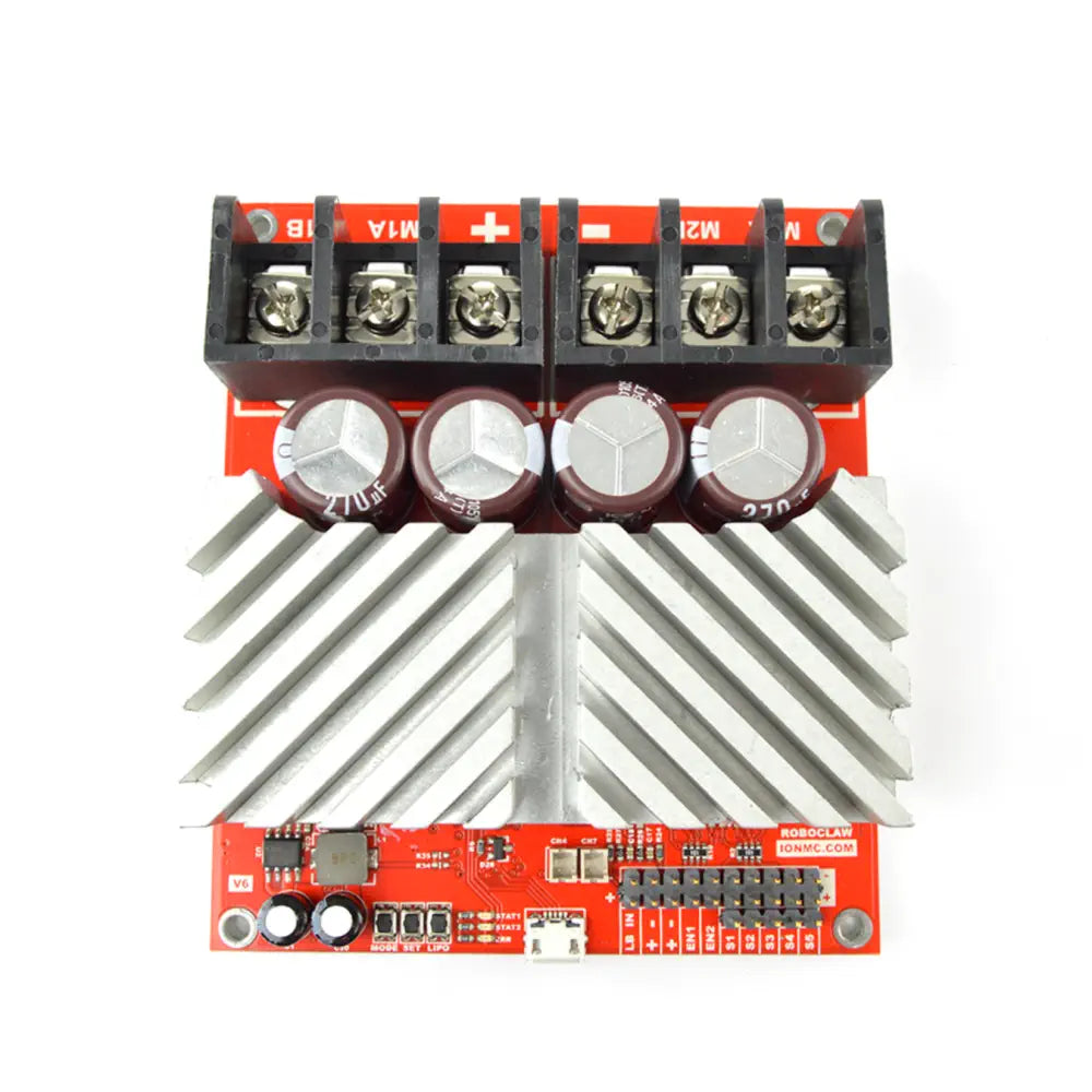 RoboClaw 2x60A 6～34VDC 回生モータコントローラ